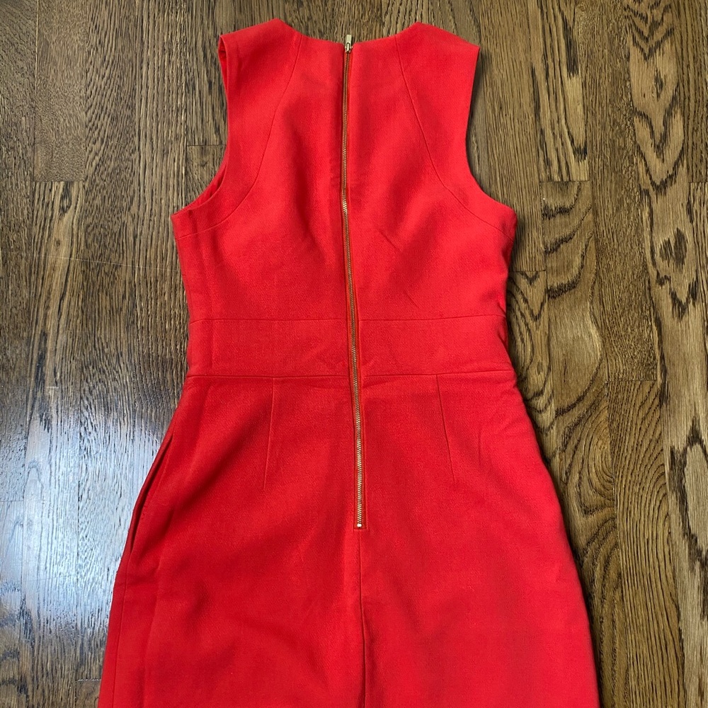 Banana Republic Red Sleeveless Sheath Dress - Picture 3 of 3